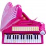 - PIANOFORTE A CODA IGIRL ELETTRONICO 31 TASTI CON MICROFONO E SGABELLO BONTEMPI 103072